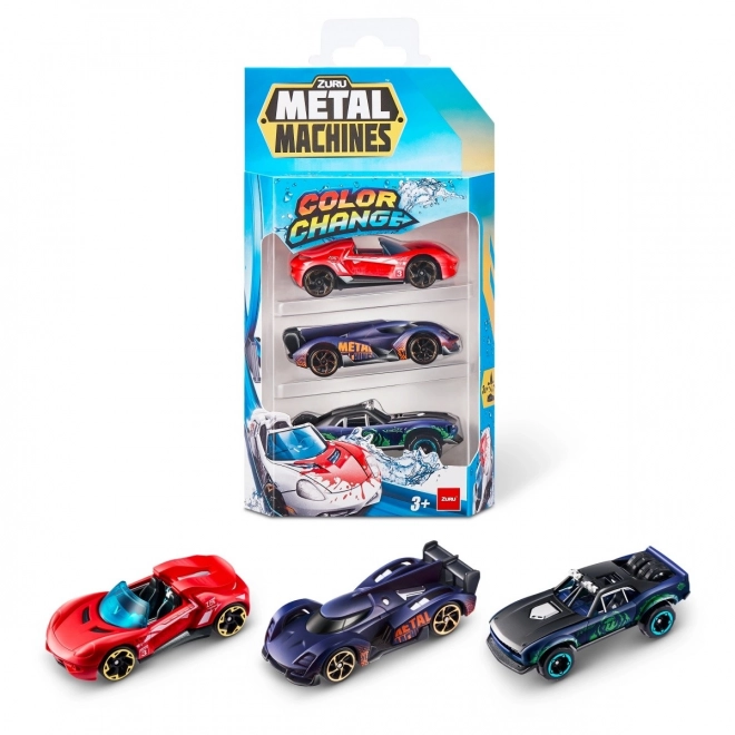 ZURU Metal Machines - Pakiranje 3 autića koji mijenjaju boju