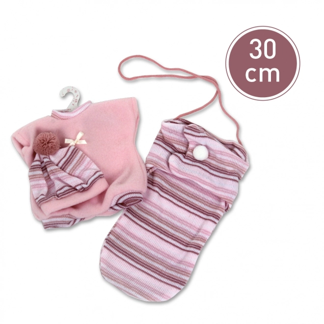 Llorens VRN30-006 odjevna kombinacija za lutku bebu veličine 30 cm