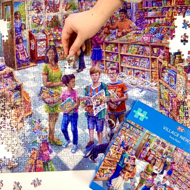 Puzzle Vijesti iz sela 1000 komada