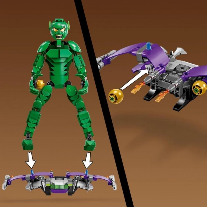 LEGO Super Heroes 76284 Sastavljiva figurica: Zeleni Goblin