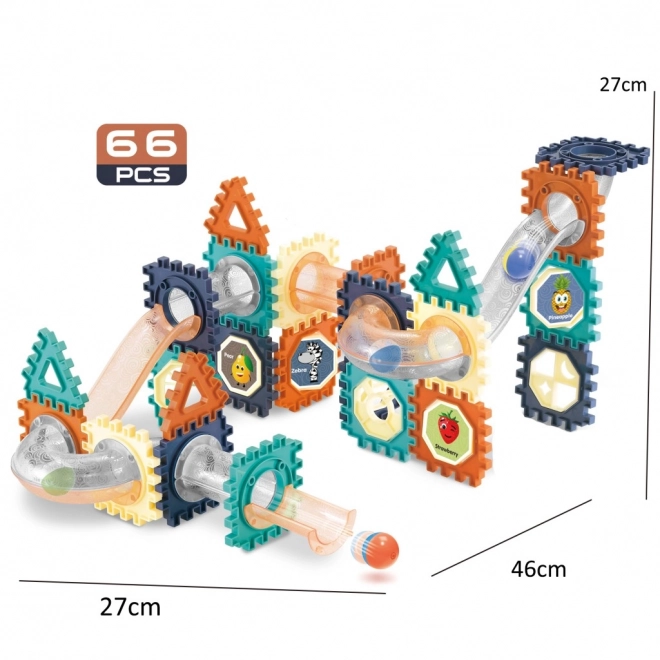 Magnetična kuglična staza 66 kom
