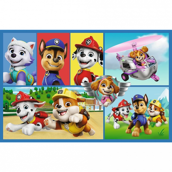 Puzzle Pravila Psići Uslikavci 2u1 2x70 dijelova