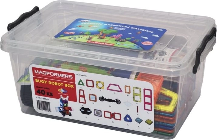 Magnetička građevna set Magformers Buggy Robot Box 40 dijelova