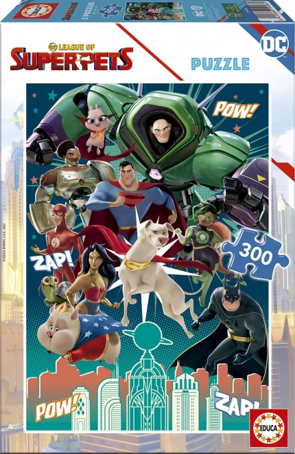 Puzzle DC Liga Superljubimaca 300 dijelova