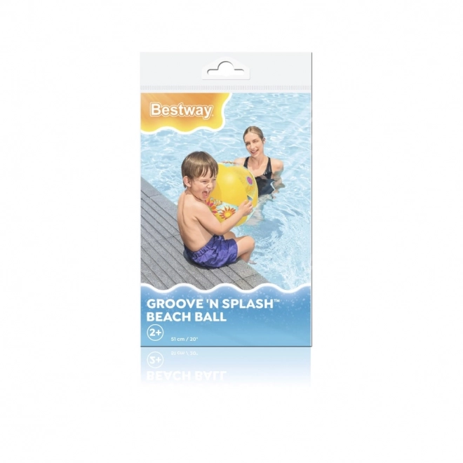 Šareni napuhavajući plažni balon Bestway Groove 'n Splash 51 cm voće