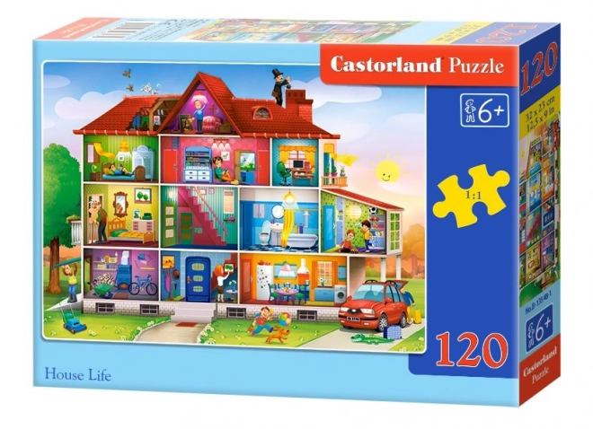 Puzzle od 120 dijelova Kućni Život
