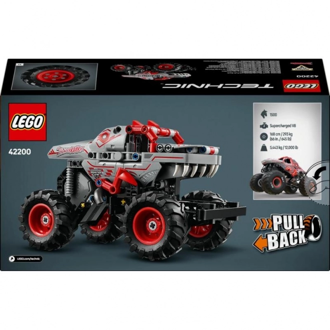 Lego Technic Monster Jam Thunderroarus s pull-back pogonom