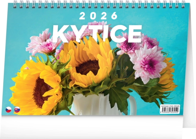 Stolni kalendar Buket 2026