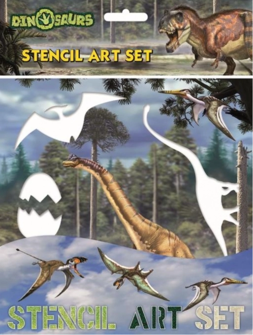 Zabavne šablone dinosauri