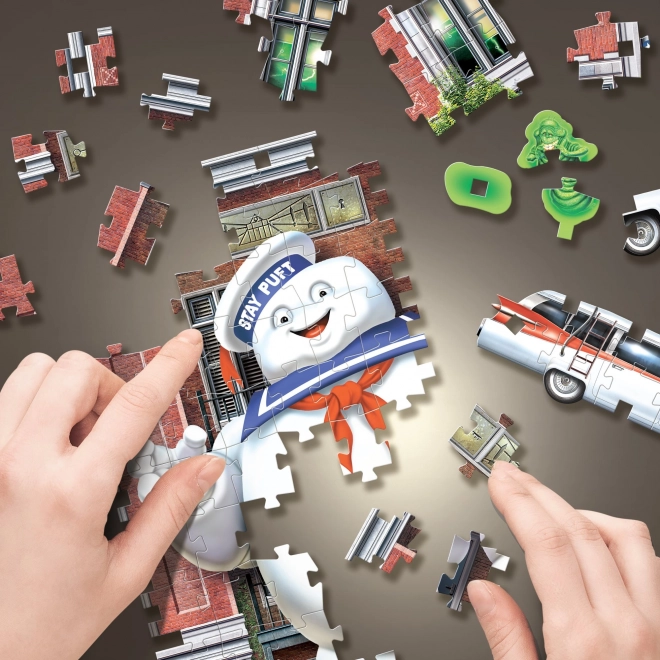 WREBBIT 3D puzzle Ghostbusters: Vatrogasna postaja istjerivača duhova 500 komada