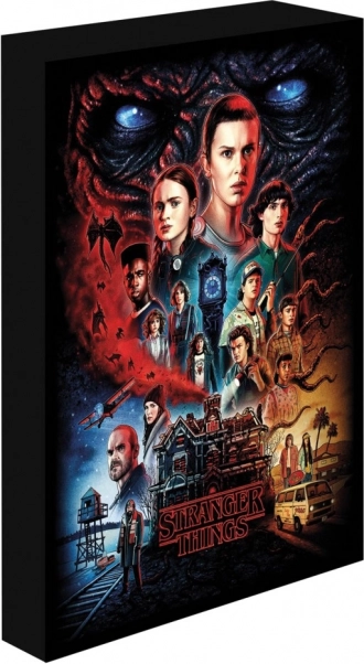 Svjetleća slika 30x40 cm Stranger Things