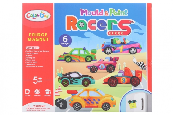 Kreativni set magneta Trkaći Automobili