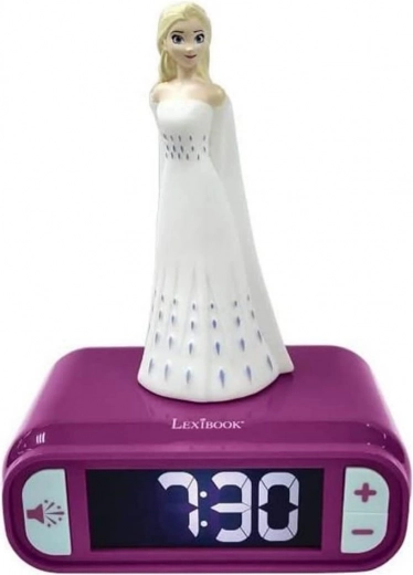 Ukrasna budilica s LED noćnim svjetlom