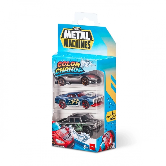 ZURU Metal Machines - Pakiranje 3 autića koji mijenjaju boju