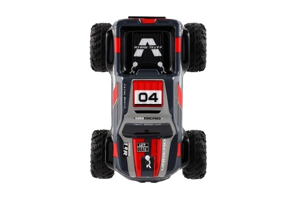 Auto RC Pick Up Terenski sivo-crveni
