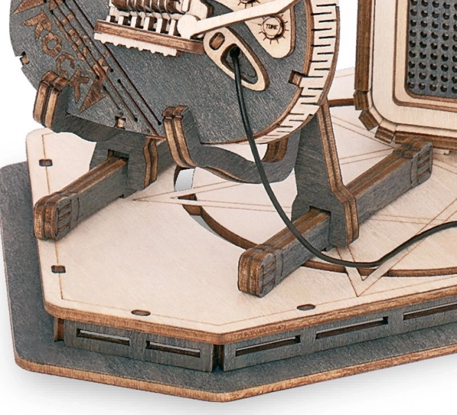 RoboTime drveni 3D puzzle - Električna gitara