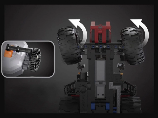 Veliki set blokova 1675-ele 1:17 Traktor + plug na daljinsko upravljanje ZA5251