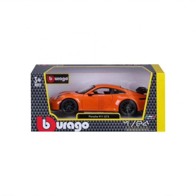 Bburago Porsche 911 GT3 model narančasti 1:24