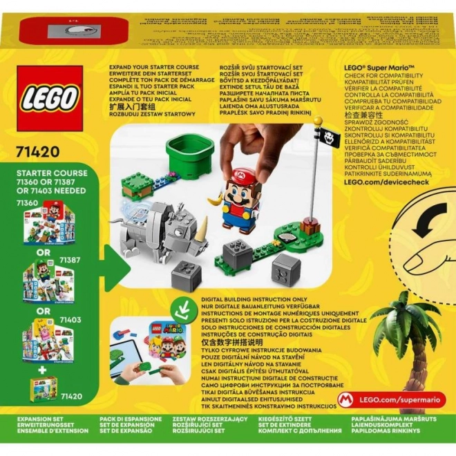 Nosorog Rambi - Prošireni set LEGO Super Mario