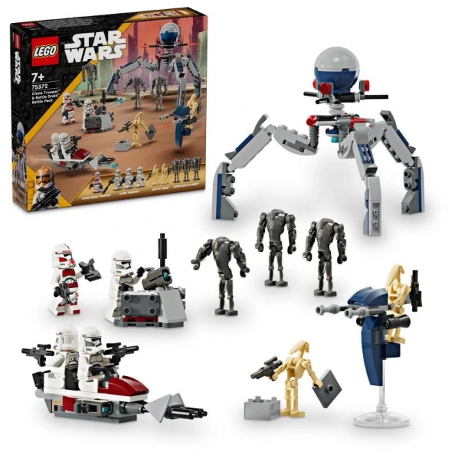 LEGO® Star Wars™ 75372 Borbeni paket kloniranog vojnika i borbenog droida