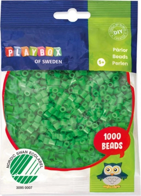 Pegle za perlice zelene 1000 kom