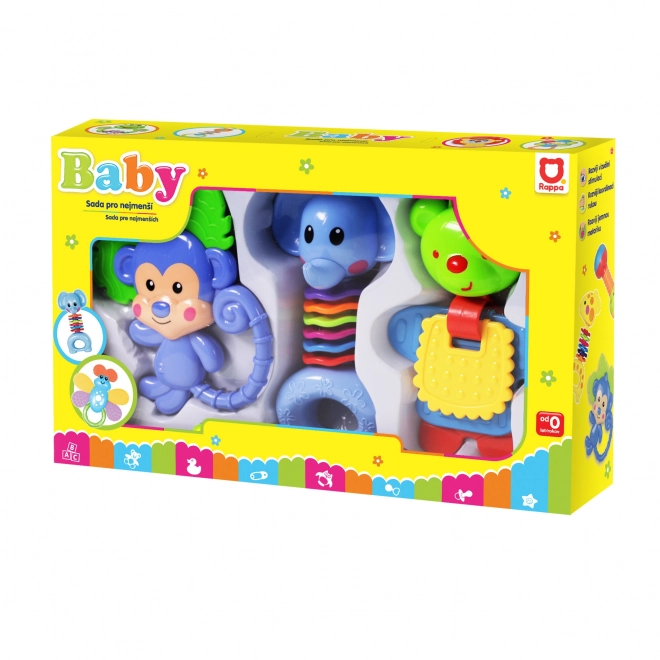 Set zvečke za bebe 3 kom