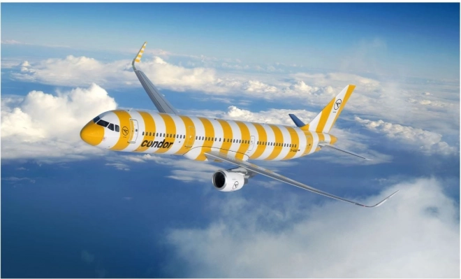 Model aviona Airbus A321-200 Condor 1:144