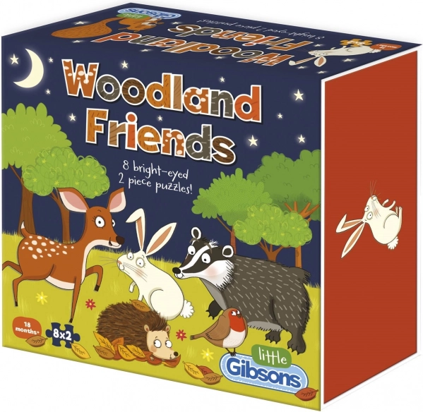 Dječje puzzle Šumski prijatelji od Gibsona
