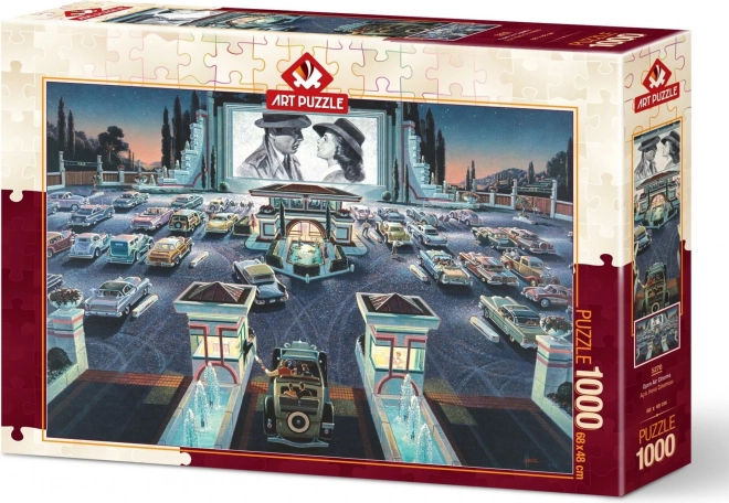 ART PUZZLE Slagalica Autokino 1000 dijelova
