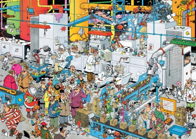 Jumbo puzzle tvornica slatkiša 500 dijelova