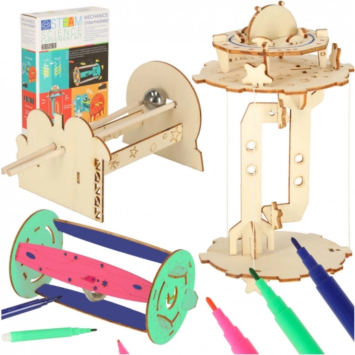 Edukativni STEM set za djecu – mehanika i gravitacija 3u1 DIY