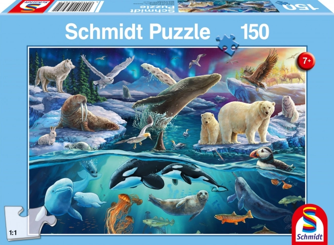 Puzzle Arktičke životinje 150 dijelova