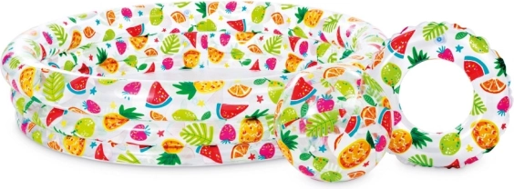 Nafukavajući bazenski set Hawaii za djecu 132 × 28 cm