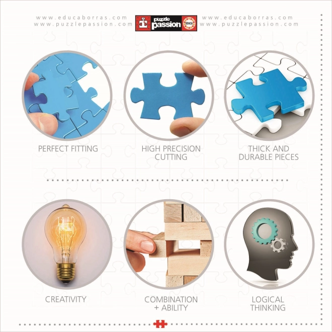 Educa Puzzle Panorama Šangaj pri zalasku sunca 1000 dijelova