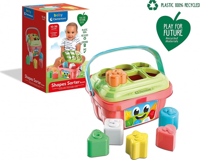 CLEMENTONI BABY kantu za razvrstavanje oblika (Igra za budućnost)