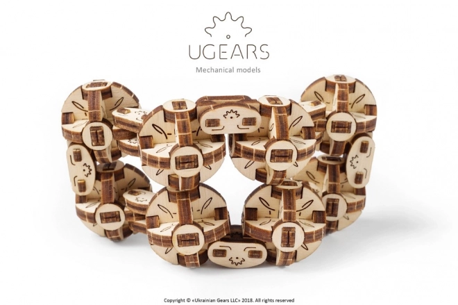 Ugears 3D puzzle - Flexi kocka 144 dijelova