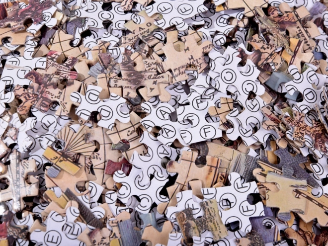 Antička mapa svijeta puzzle 1000 komada
