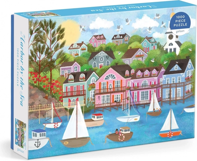galison puzzle pristanište uz more joy laforme 1000 dijelova