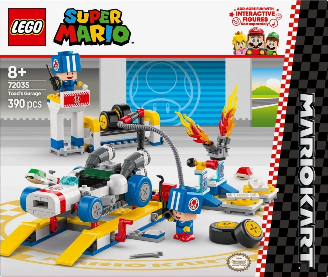 LEGO Super Mario: Mario Kart - Toad i njegova garaža