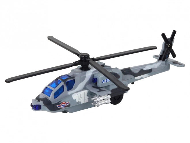 Vojni helikopter Vojni helikopter Aluminijska smjesa Zvuk i svjetlo