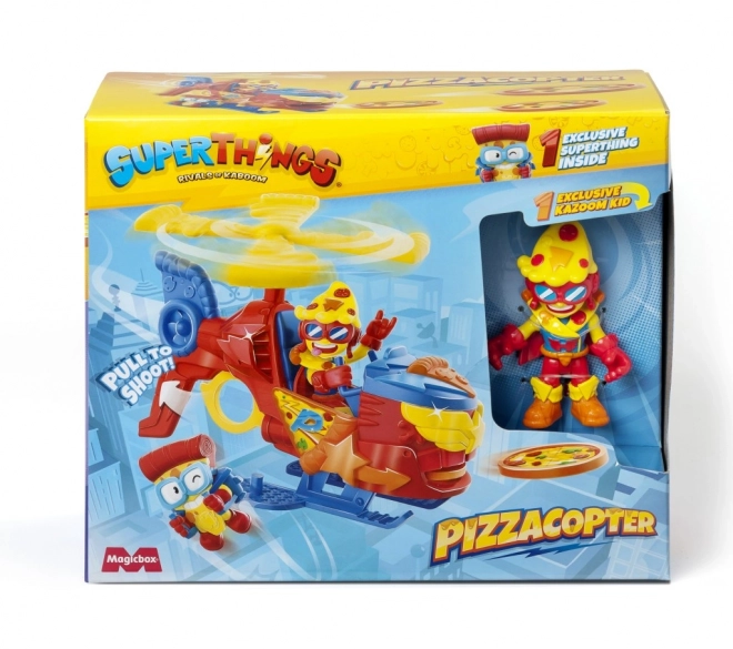 SuperThings Pizzacopter s lansirnim diskom