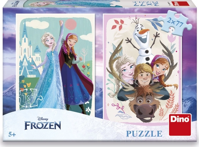 Zagonetka Ledena kraljevstva: Anna i Elsa 2x77 dijelova