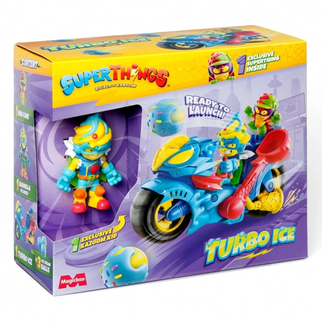 Superthings s turbo motocikl turbo ledeni