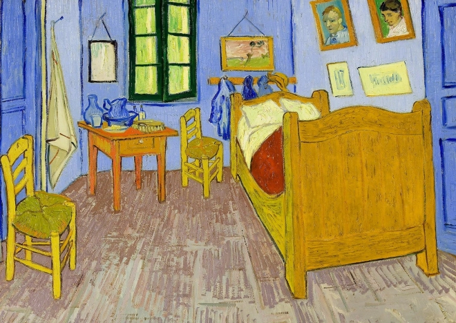 ENJOY Puzzle Vincent van Gogh: Spavaonica u Arlesu 1000 dijelova