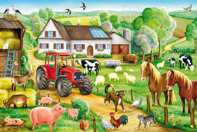 SCHMIDT Puzzle Na farmi 100 dijelova