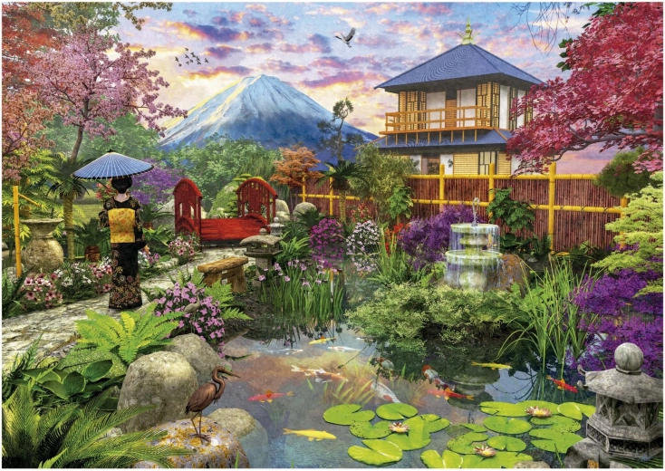 Puzzle Japanski vrt 1500 dijelova