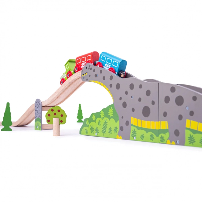 Bigjigs Rail Dinosaurov most