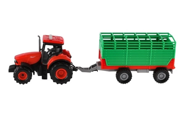 Traktor Zetor s prikolicom s svjetlosnim i zvučnim efektima - 36 cm
