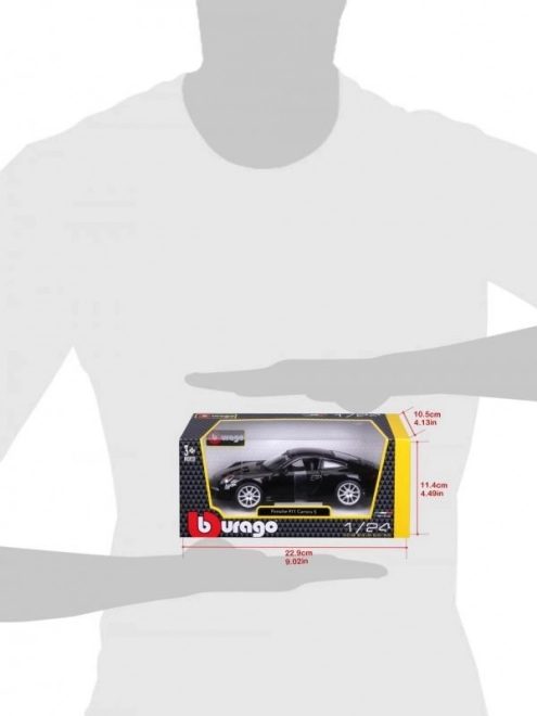 Model automobila Porsche 911 Carrera S crni