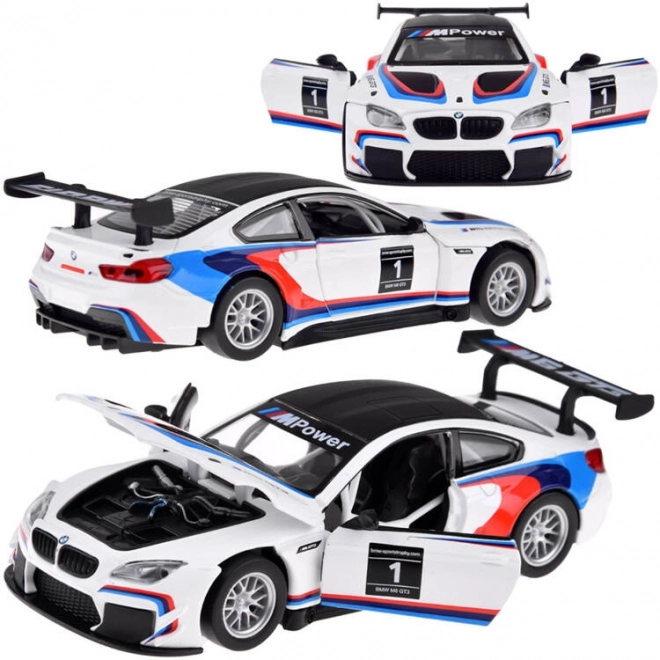 Metalni model sportskog auta BMW M6 GT3